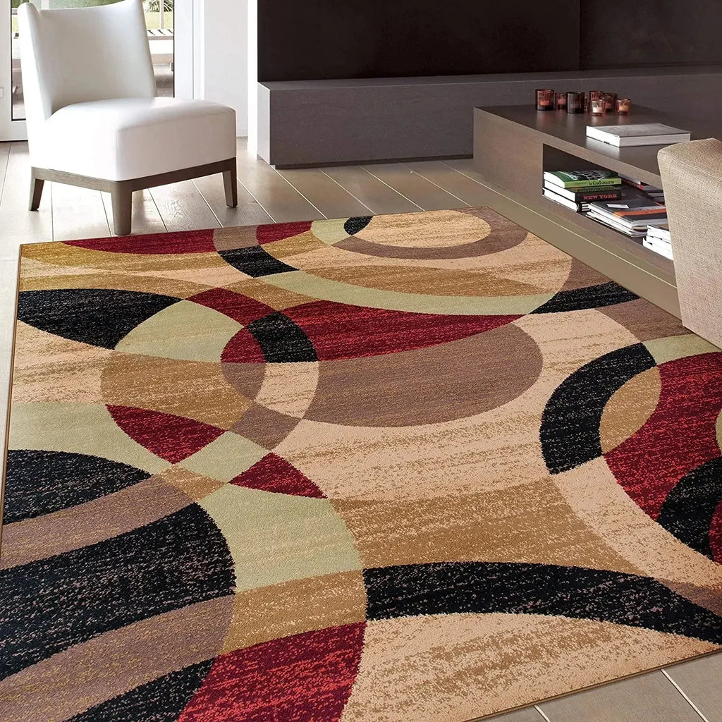 Nordic Geometric Area Rug
