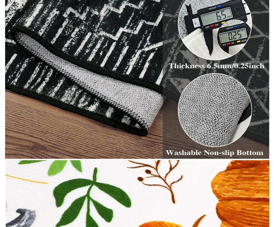 Modern Washable Area Rug