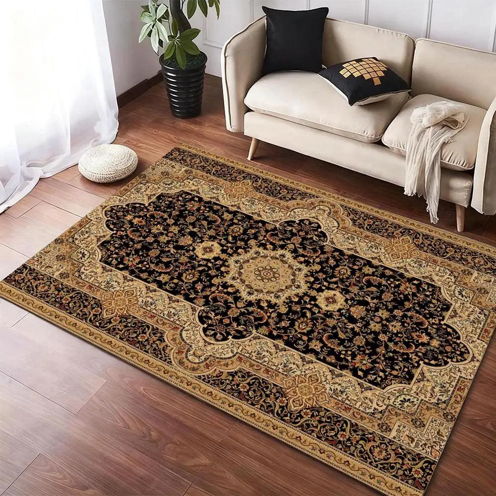Red Persian-Style Rug