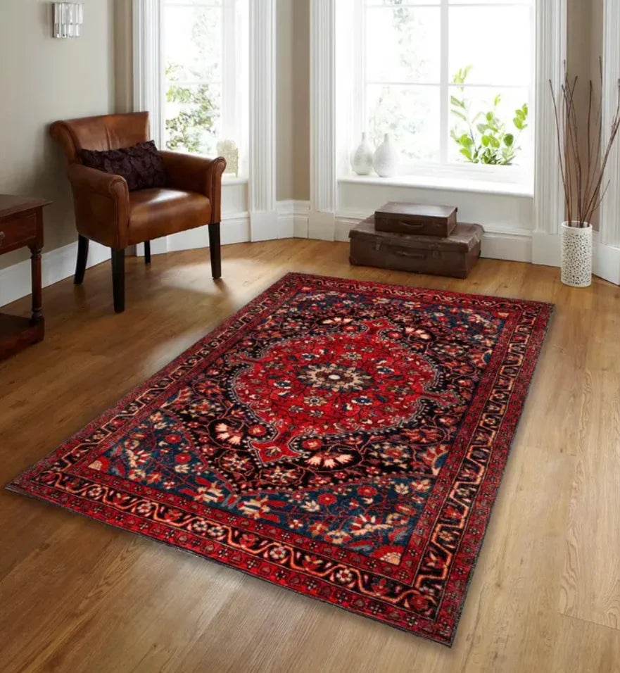 Persian-Inspired Pattern Rug