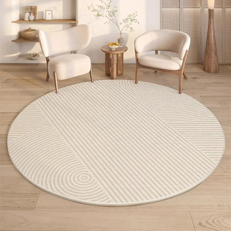 Modern Round Bedroom Rug
