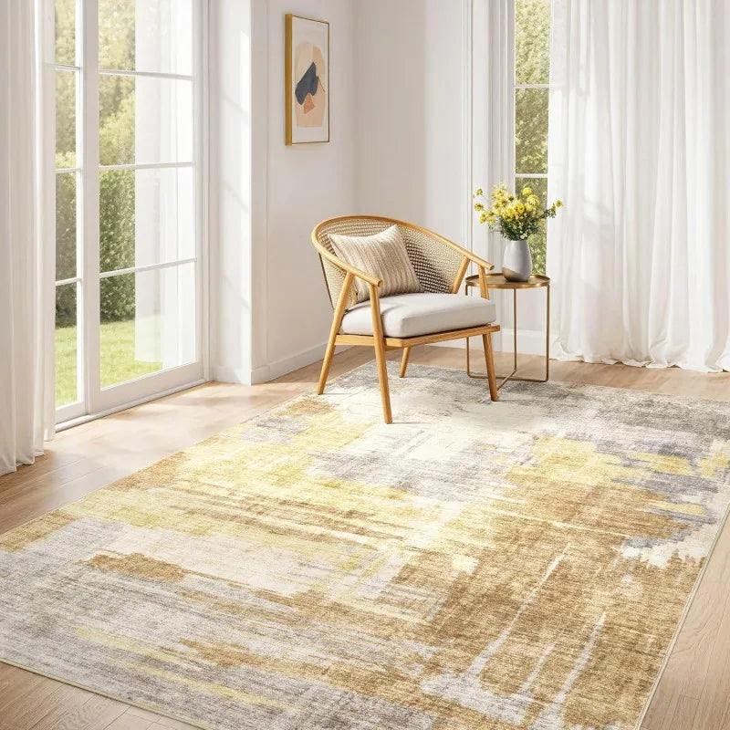 Modern Abstract Geometric Area Rug
