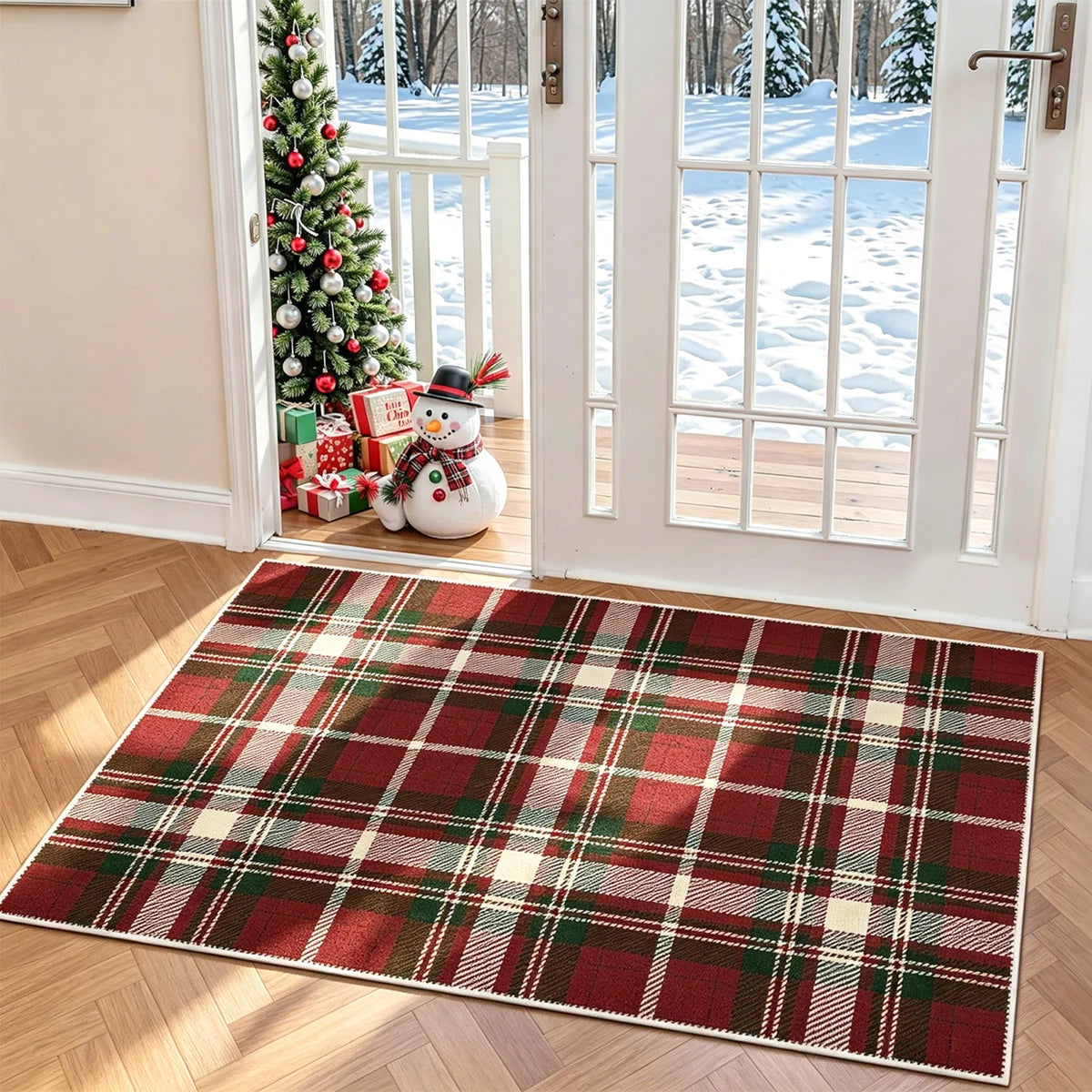 Minimalist Entryway Area Rug