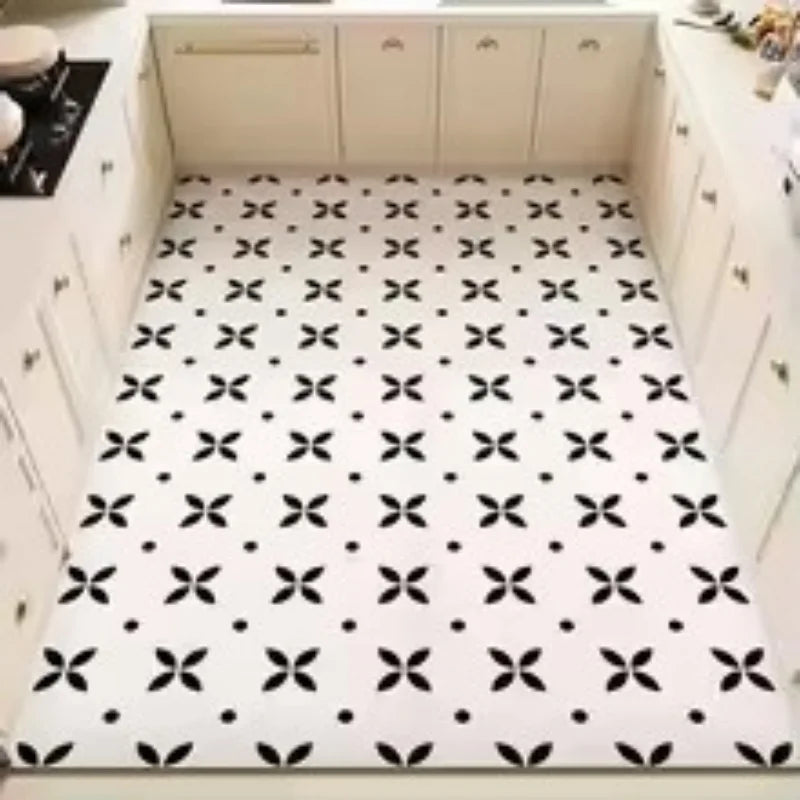 Wipe-Clean Kitchen Mat