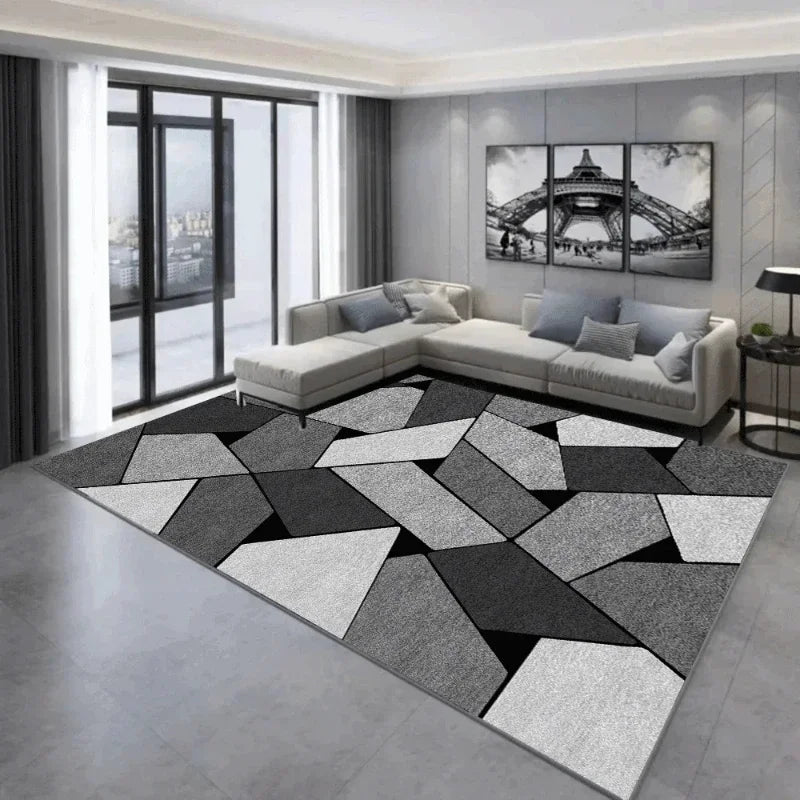 Nordic Geometric Area Rug