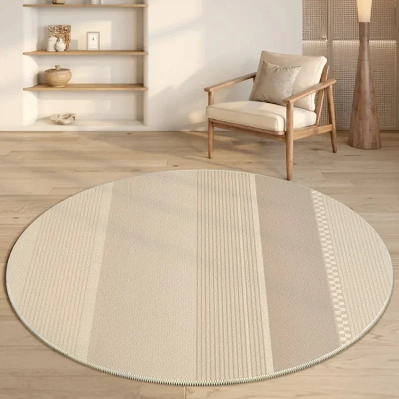 Modern Round Bedroom Rug