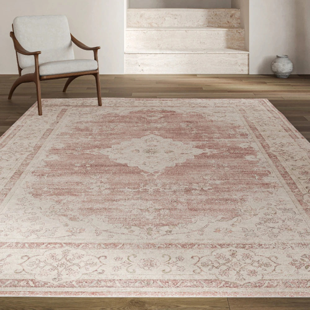 Persian-Inspired Moroccan Area Rug