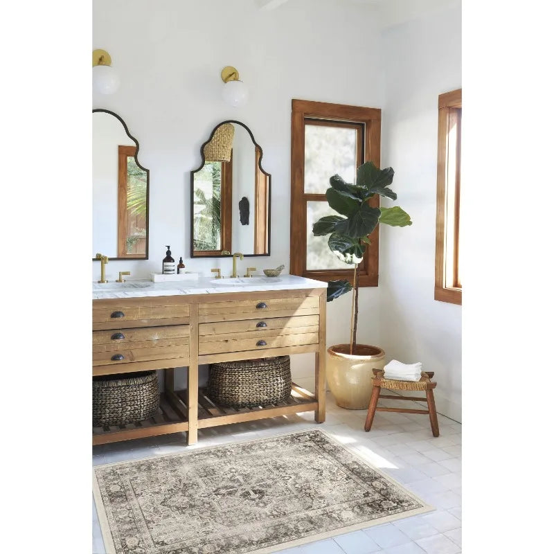 Traditional Persian Washable Area Rug