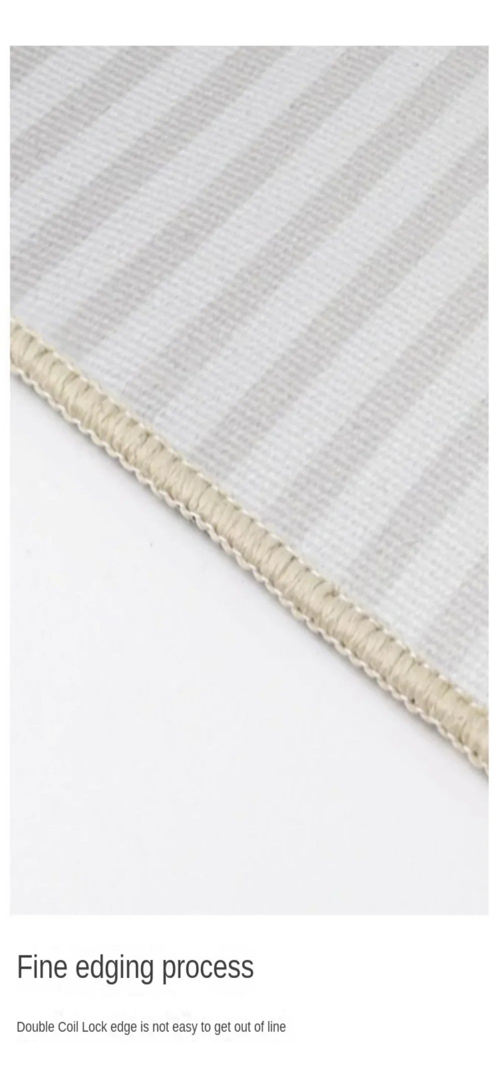 VIKAMA Green & Beige Mid-Century Rug