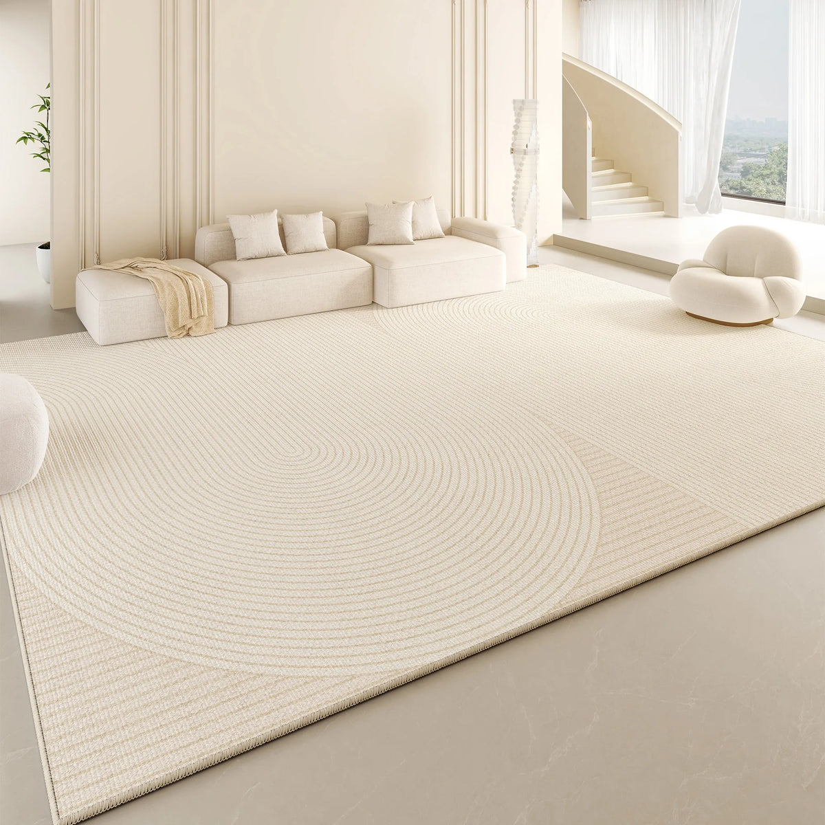 Modern Washable Area Rug