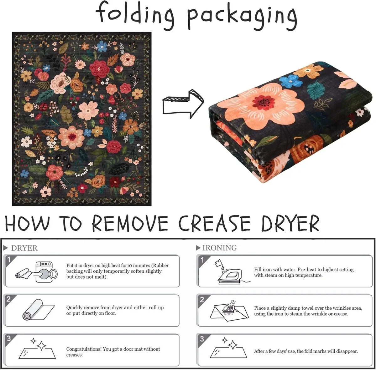 Modern Washable Area Rug