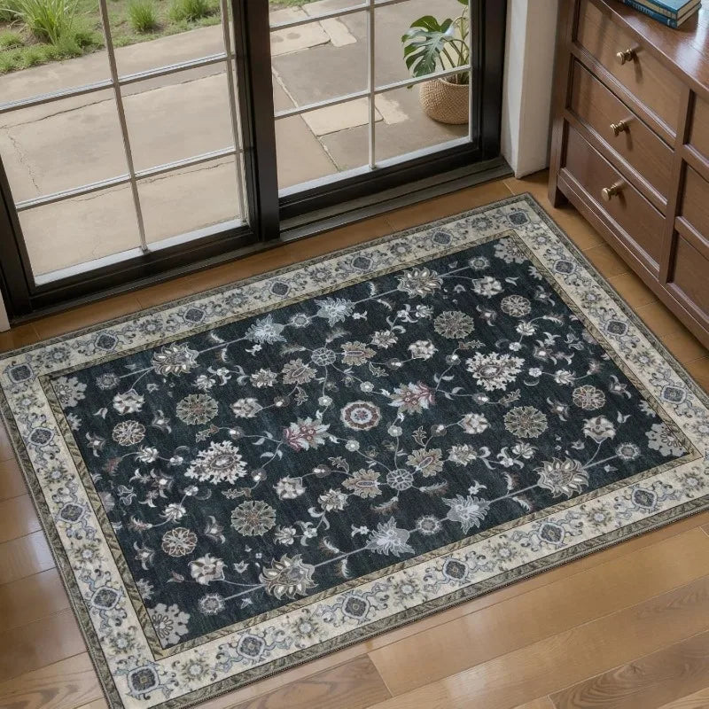 Vintage Persian-Style Welcome Doormat