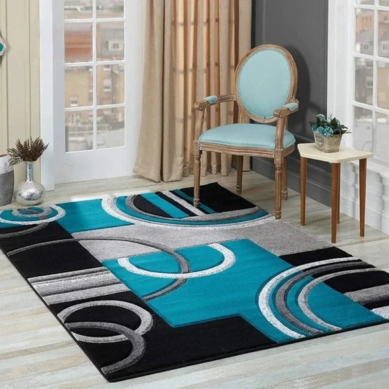 Nordic Geometric Area Rug