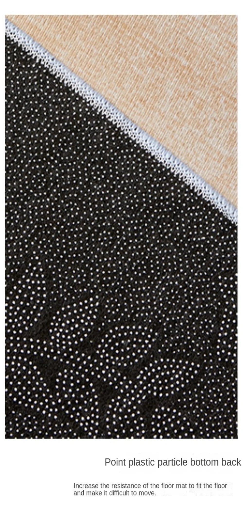 VIKAMA Minimalist Geometric Runner Rug