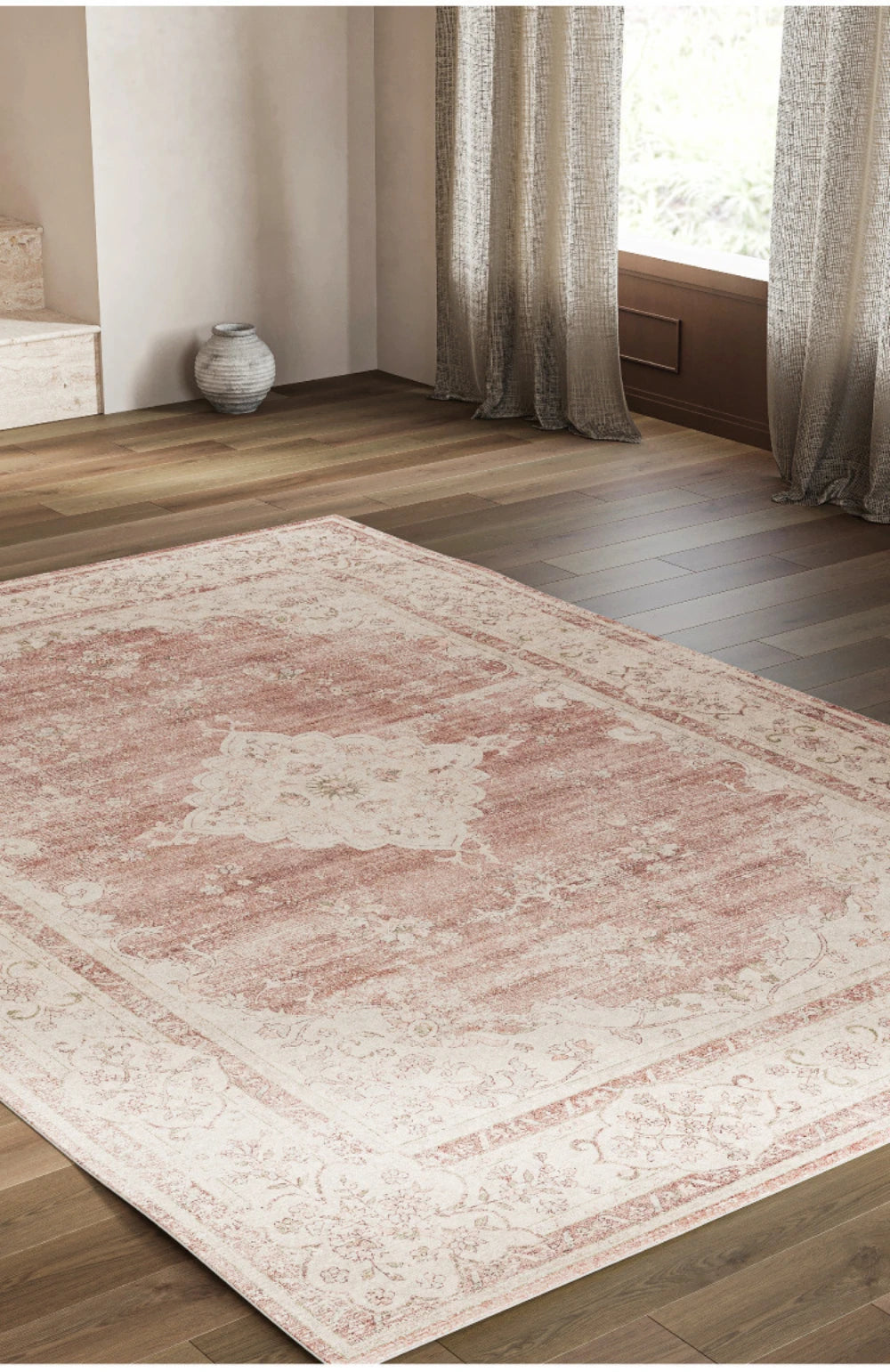Persian-Inspired Moroccan Area Rug
