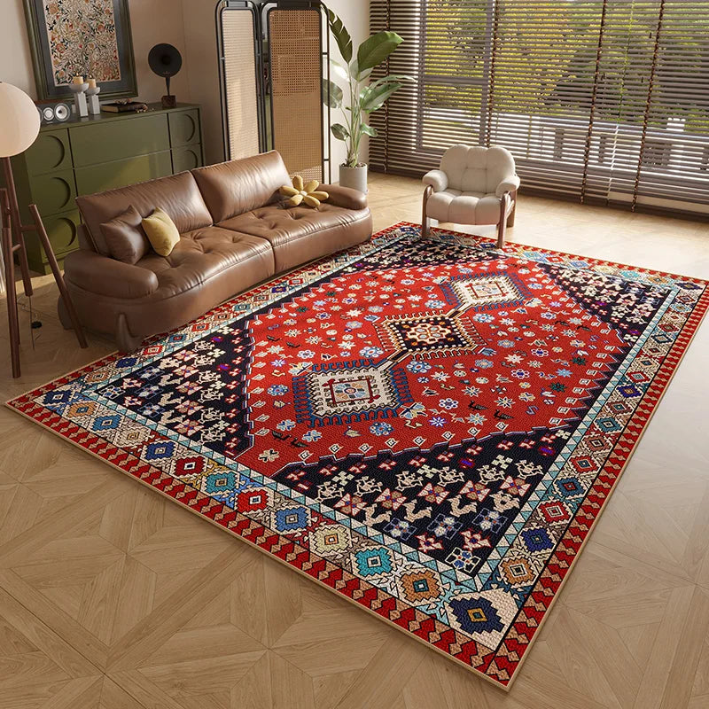 Vintage Persian-Style Area Rug