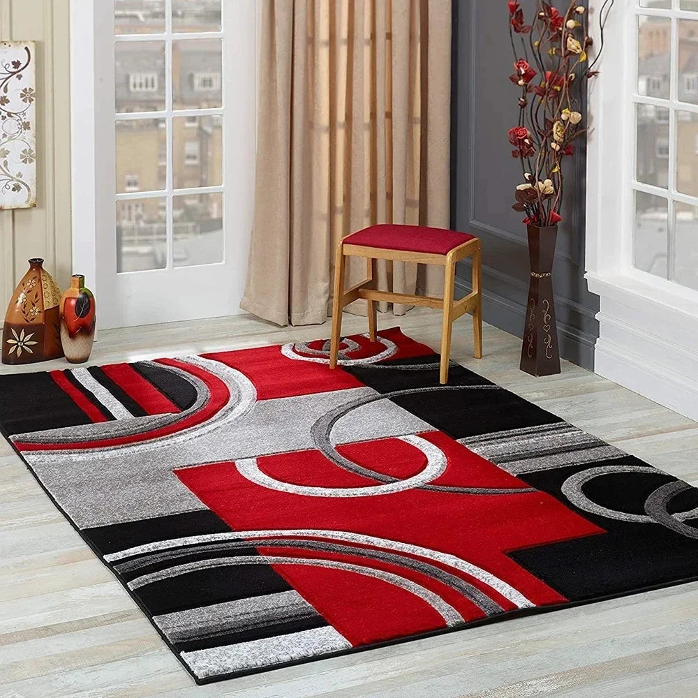 Nordic Geometric Area Rug