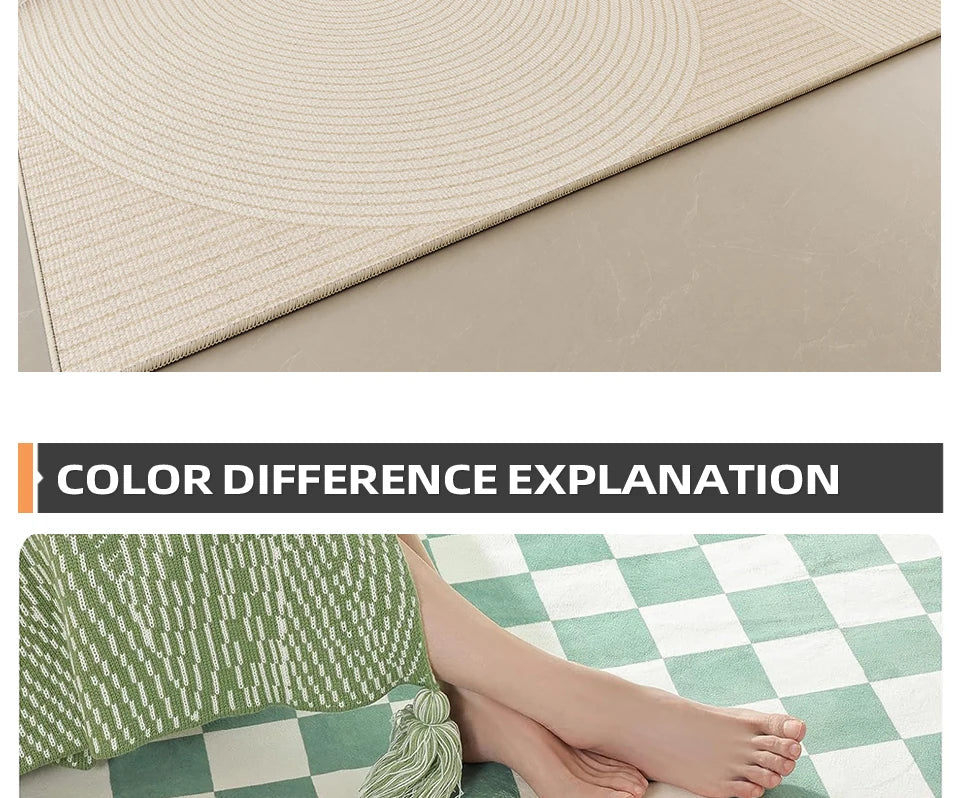 Modern Washable Area Rug