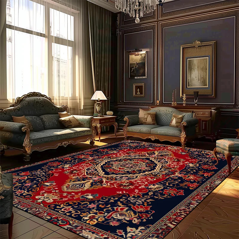 Persian-Style Washable Area Rug