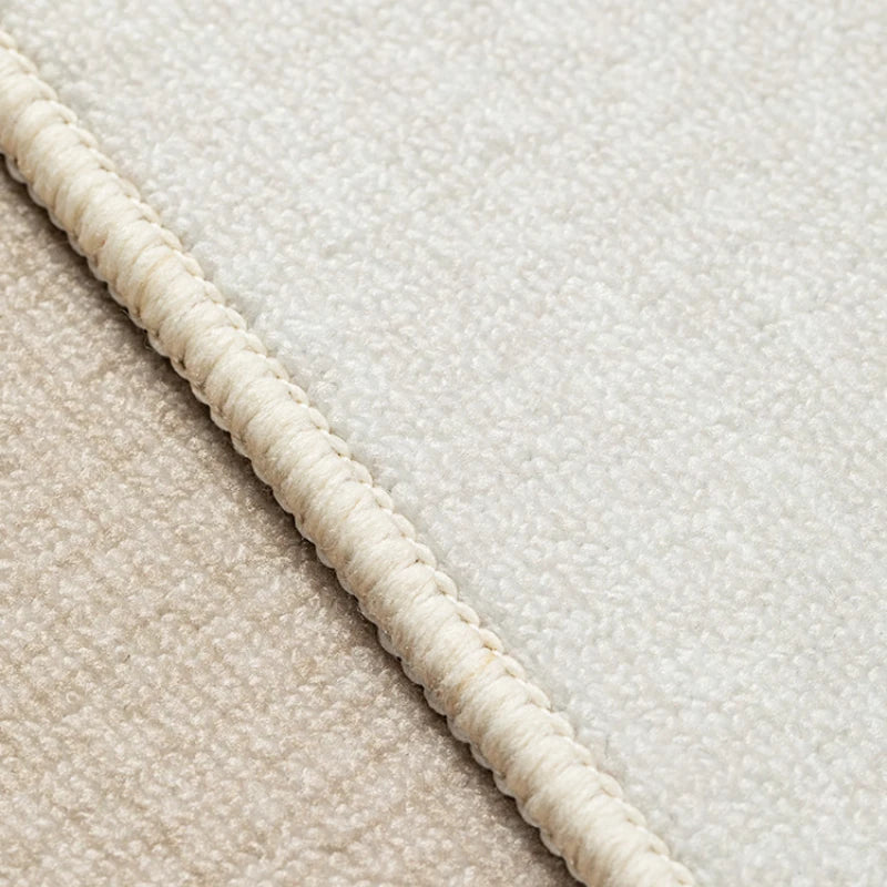 Solid-Color Modern Area Rug