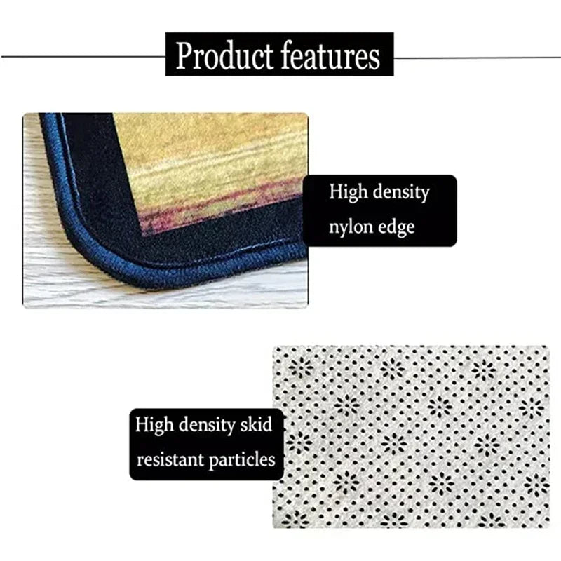 Persian-Style Washable Area Rug