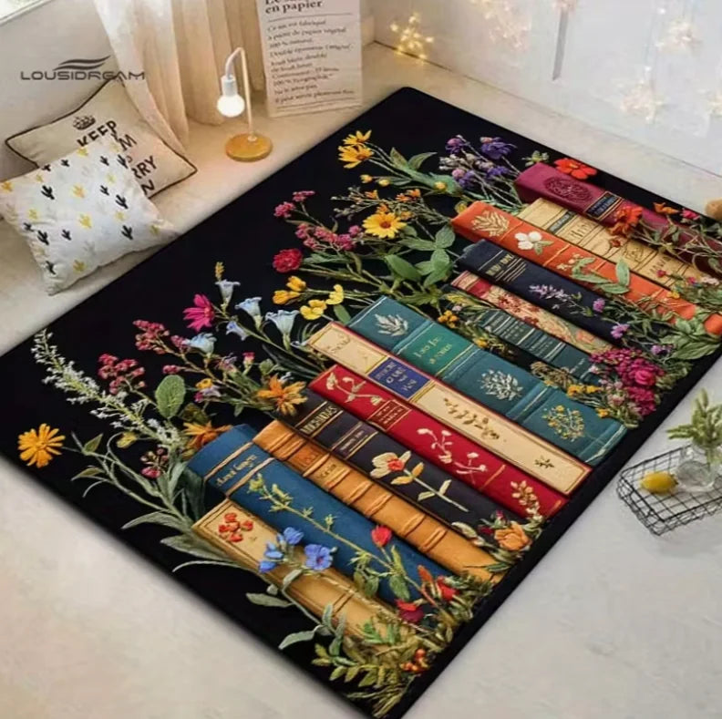Modern Floral Outdoor Rug