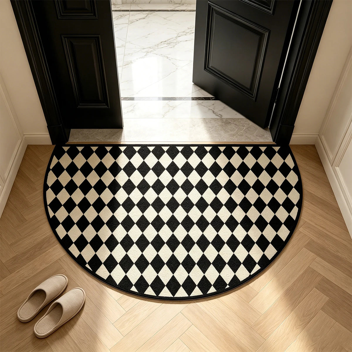 Minimalist Entryway Area Rug