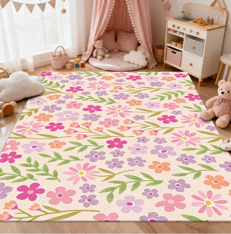 Modern Floral Outdoor Rug