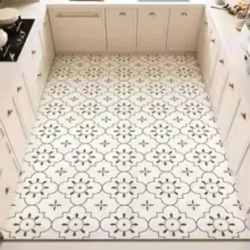 Wipe-Clean Kitchen Mat