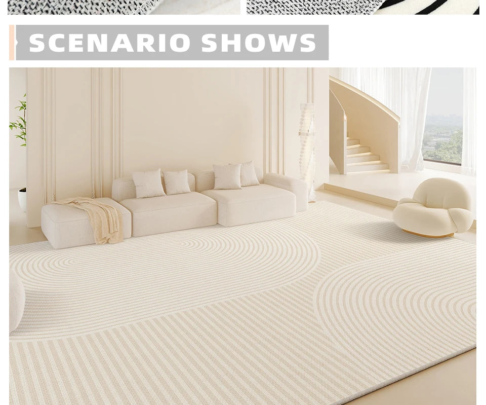 Modern Washable Area Rug