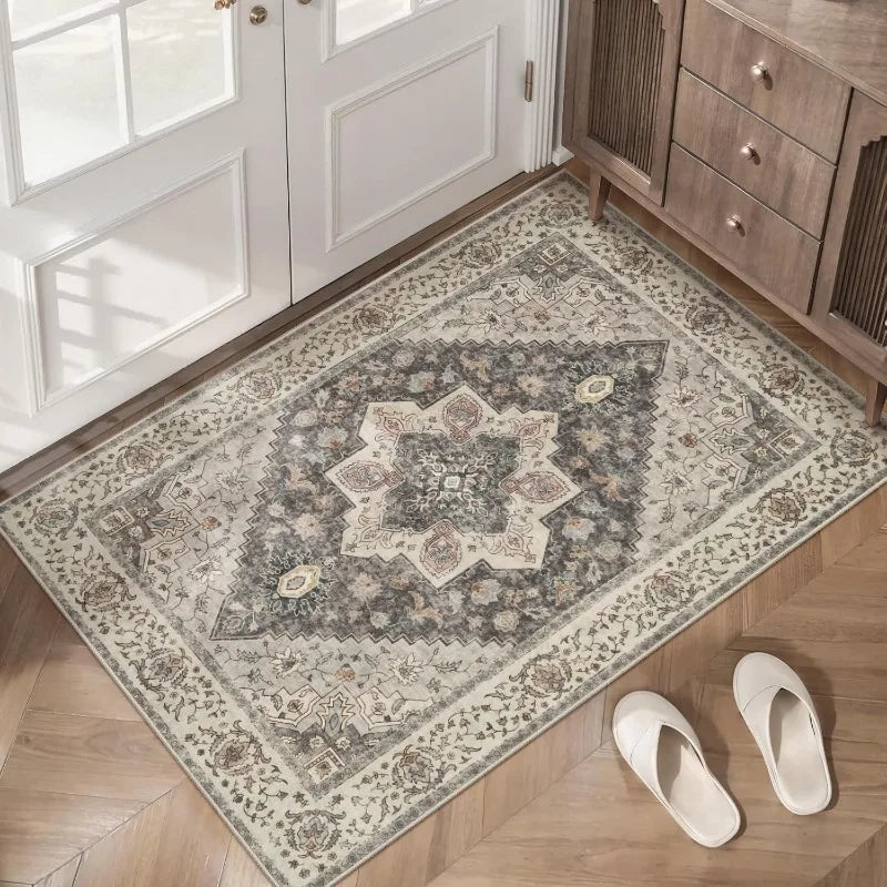 Vintage Persian-Style Welcome Doormat