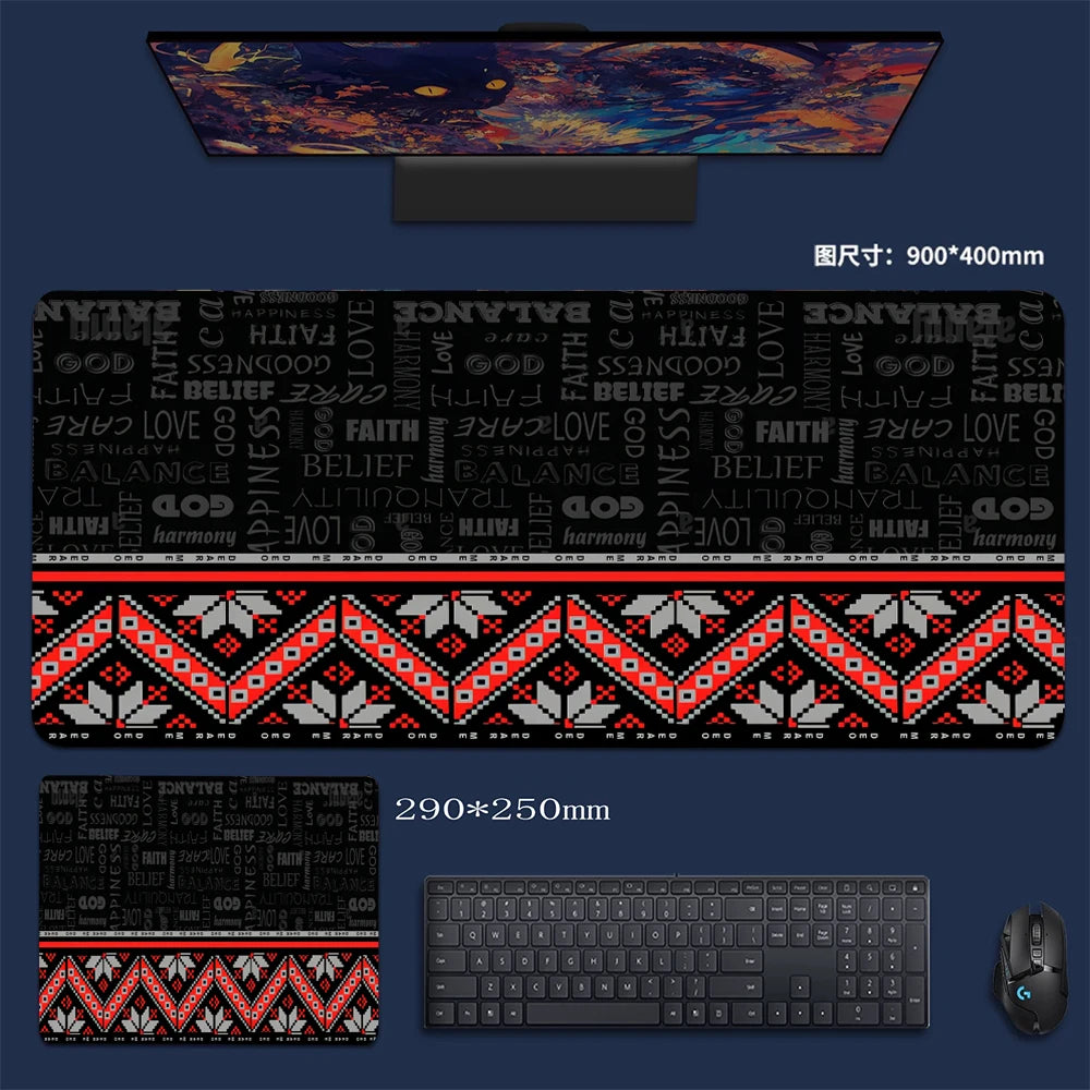 Persian Pattern Gaming Mouse Pad