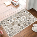VIKAMA Vintage Persian Style Living Room Carpet Machine Washable Washable Floor Mat Light and Comfortable Bedroom Bedside Rugs