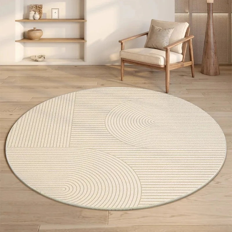 Modern Round Bedroom Rug