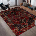 Warm Red Persian Plush Rug
