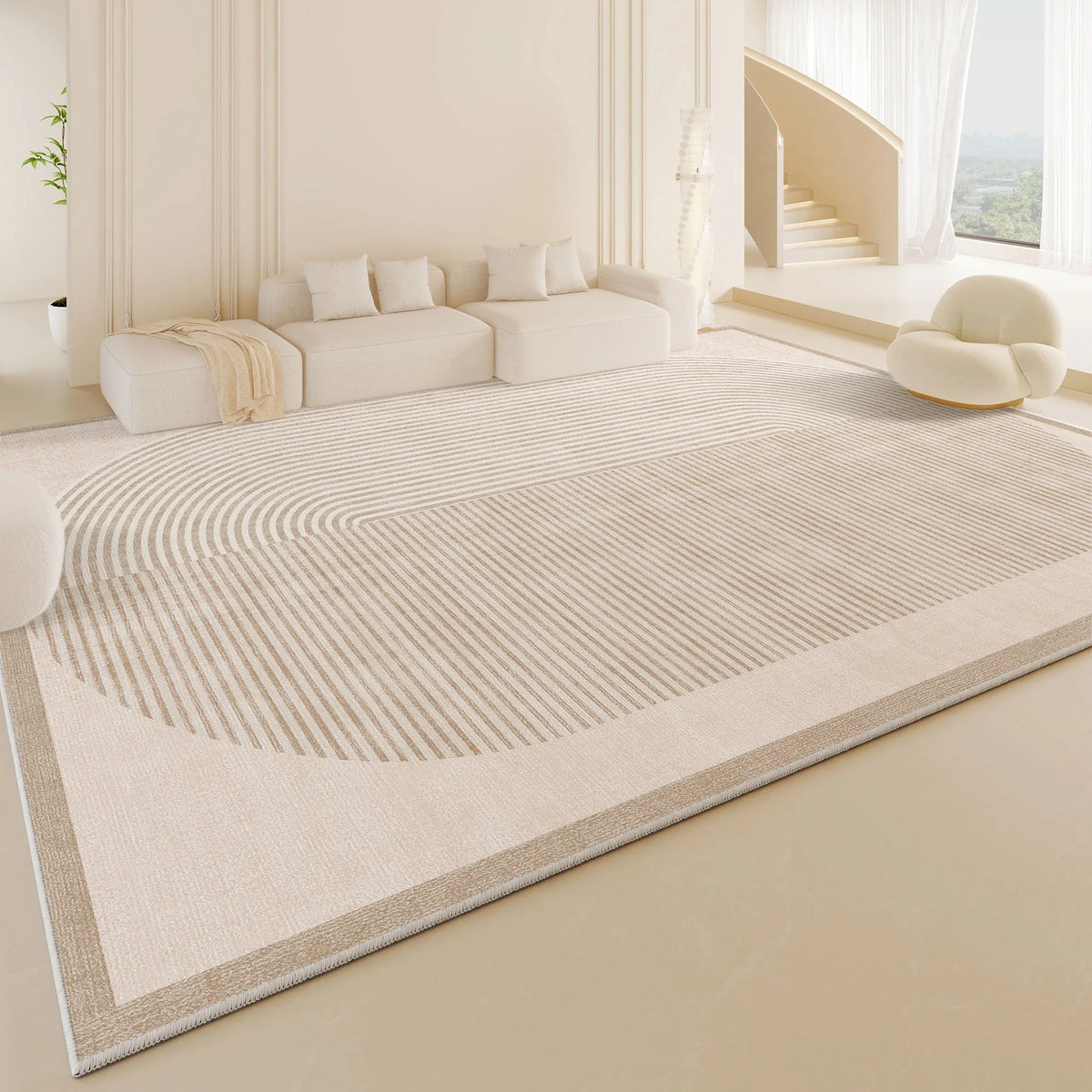 Modern Washable Area Rug