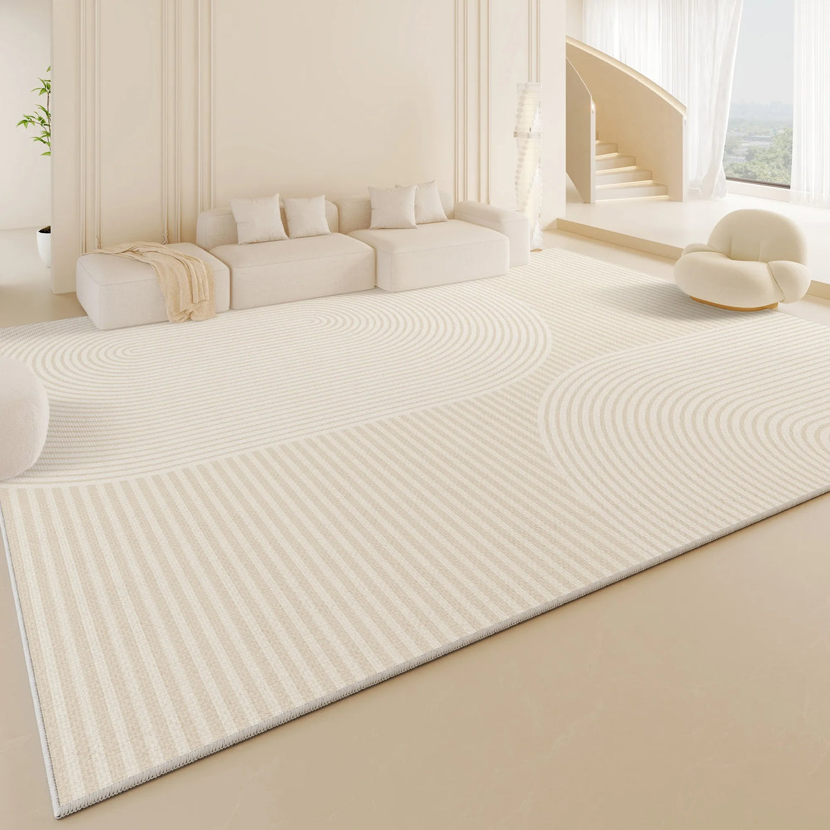 Modern Washable Area Rug